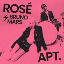 Portada ROSÉ, Bruno Mars - APT