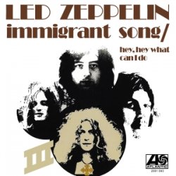 Portada Led Zeppelin - Immigrant Song
