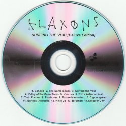 Portada Klaxons - Atom to Atom