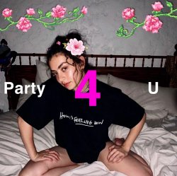 Portada Charli xcx - party 4 u