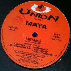 Portada Maya - Mirame (Groovy 4 Samplin' Mix)