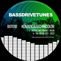 Portada Technicolour & Komatic - Dickinson's Rocket