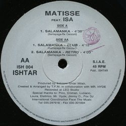 Portada Matisse Feat. Isa - Salamanka (Retro)