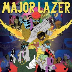 Portada Major Lazer feat. Biggy, Leftside, GTA, Razz - Jet Blue Jet