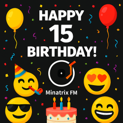 Portada Happy Birthday - 15 Minatrix.FM