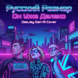 Portada Он уже далеко (DeeJay Dan AI Synthwave Cover 4)