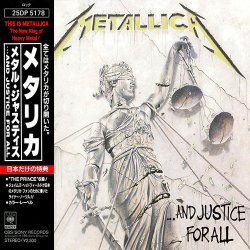 Portada Metallica - ...And Justice For All