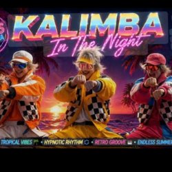 Portada Kalimba in the night - Euro disco summer vibes