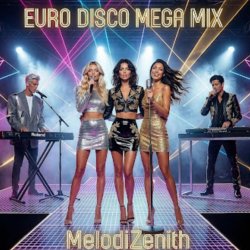 Portada MelodiZenith - Euro Disco Mega Mix