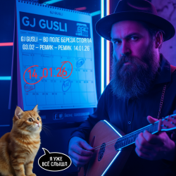 Portada DJ GUSLI - Моя печаль
