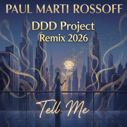 Portada P.M.Rossoff & DDD Project - Tell Me 1997. Funk Remix 2026