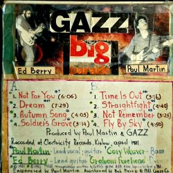 Portada GAZZ - Fly By Sky 1981. Rehearsal demo. Restored and remastered 2026