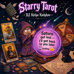 Portada DJ Katya Kadykov - Starry Tarot
