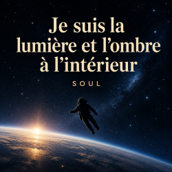 Portada Je suis la lumière et l'ombre à l'intérieur