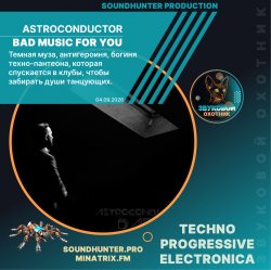 Portada Astroconductor - Bad Music For You