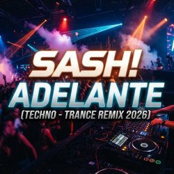 Portada Sash! - Adelante (Techno-Trance Remix 2026)
