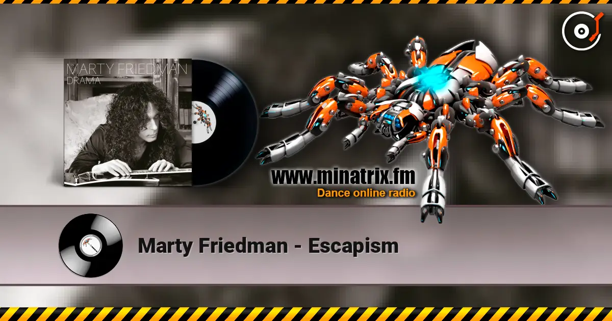 Marty Friedman - Escapism escuchar online en alta calidad | Minatrix.FM