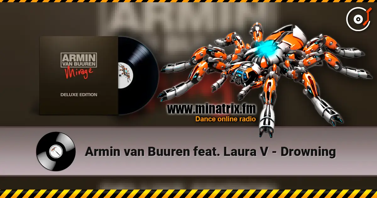 Armin van Buuren feat. Laura V - Drowning слухати онлайн у високій якості | Minatrix.FM