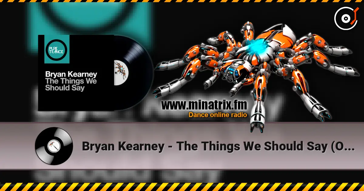 Bryan Kearney - The Things We Should Say (Original Mix) escuchar online en alta calidad | Minatrix.FM