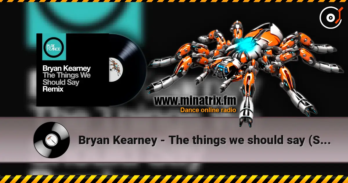 Bryan Kearney - The things we should say (Solarstone Pure remix) escuchar online en alta calidad | Minatrix.FM