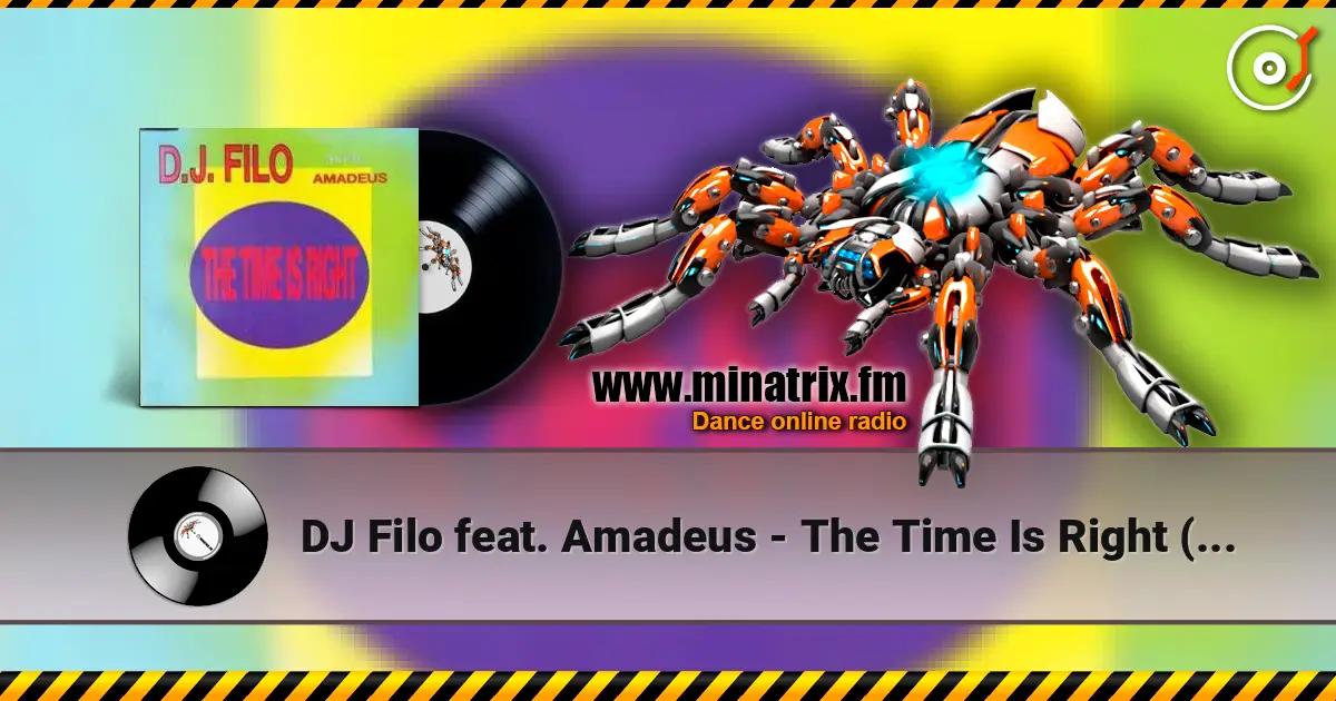 DJ Filo feat. Amadeus - The Time Is Right (Radio) слухати онлайн у високій якості | Minatrix.FM