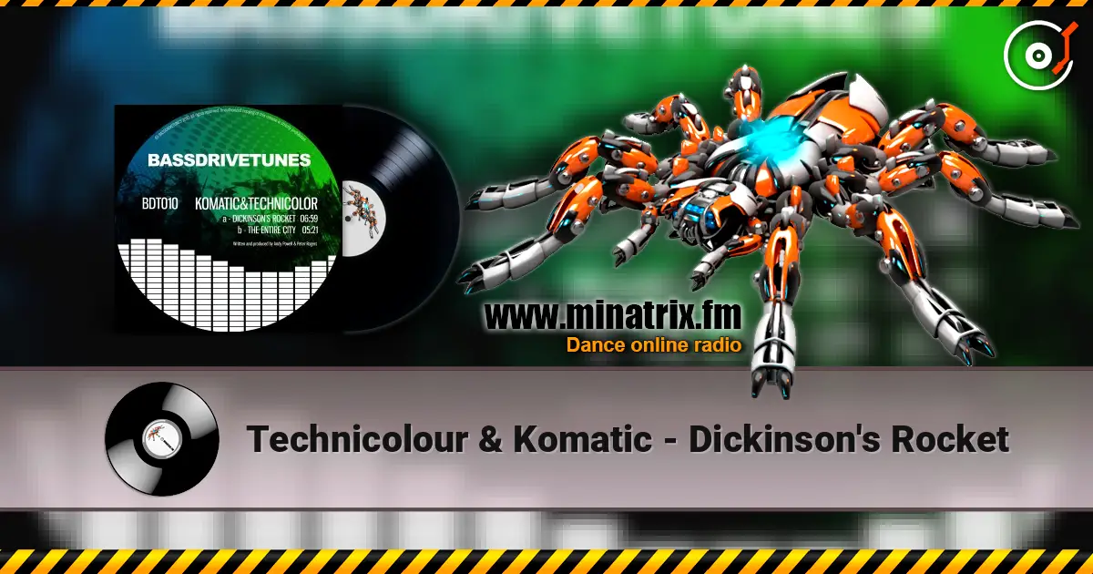 Technicolour & Komatic - Dickinson's Rocket listen online in high quality | Minatrix.FM