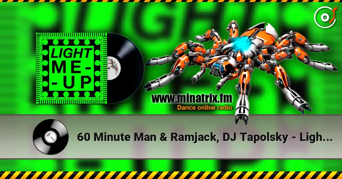 60 Minute Man & Ramjack, DJ Tapolsky - Light Me Up слухати онлайн у високій якості | Minatrix.FM