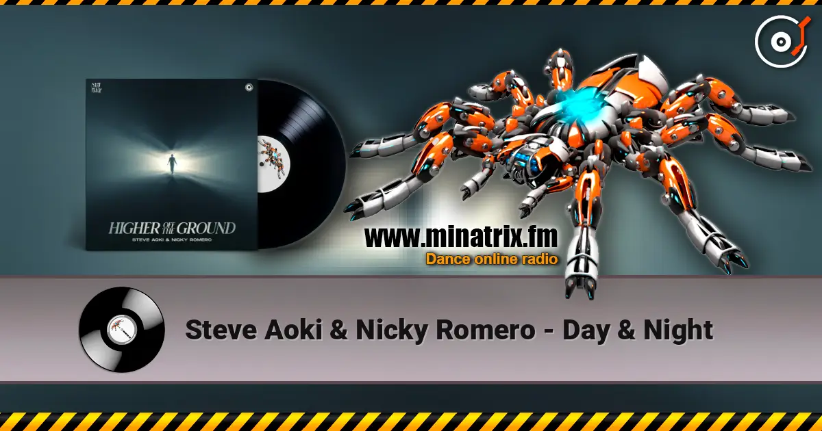 Steve Aoki & Nicky Romero - Day & Night escuchar online en alta calidad | Minatrix.FM