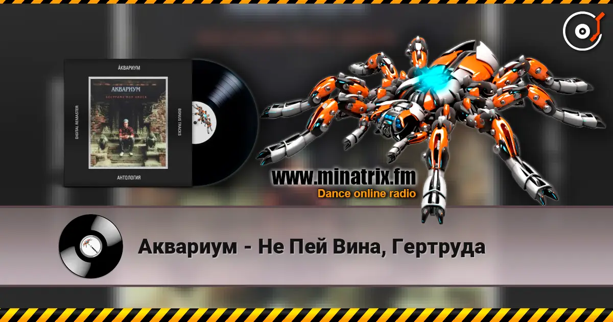 Аквариум - Не Пей Вина, Гертруда слухати онлайн у високій якості | Minatrix.FM