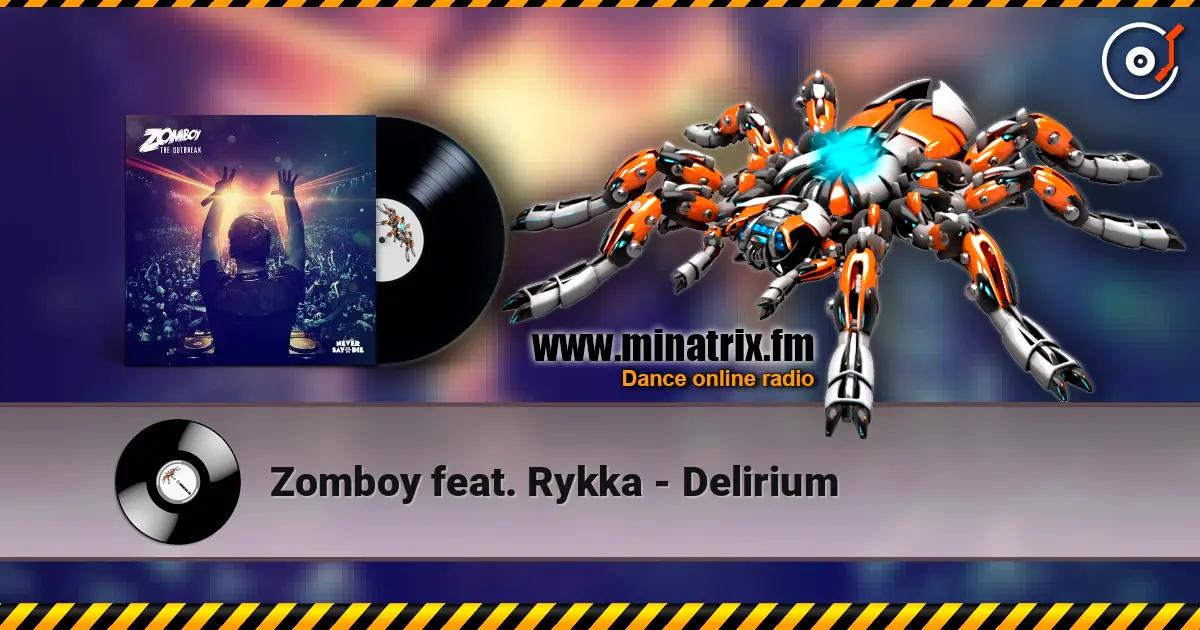 Zomboy feat. Rykka - Delirium escuchar online en alta calidad | Minatrix.FM