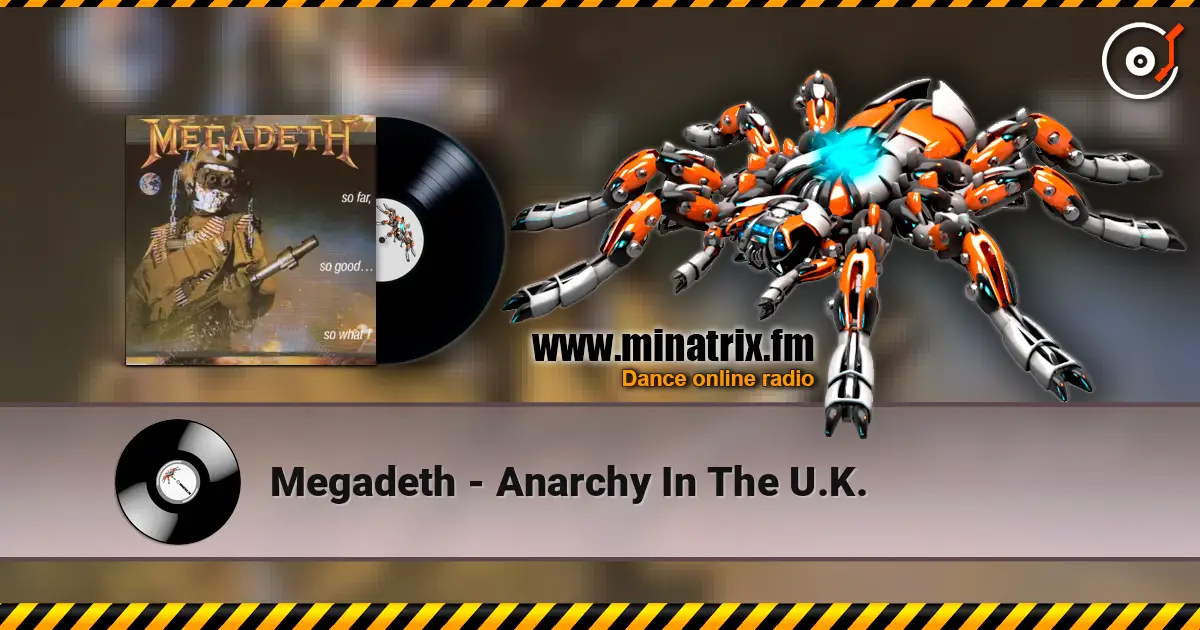 Megadeth - Anarchy In The U.K. escuchar online en alta calidad | Minatrix.FM