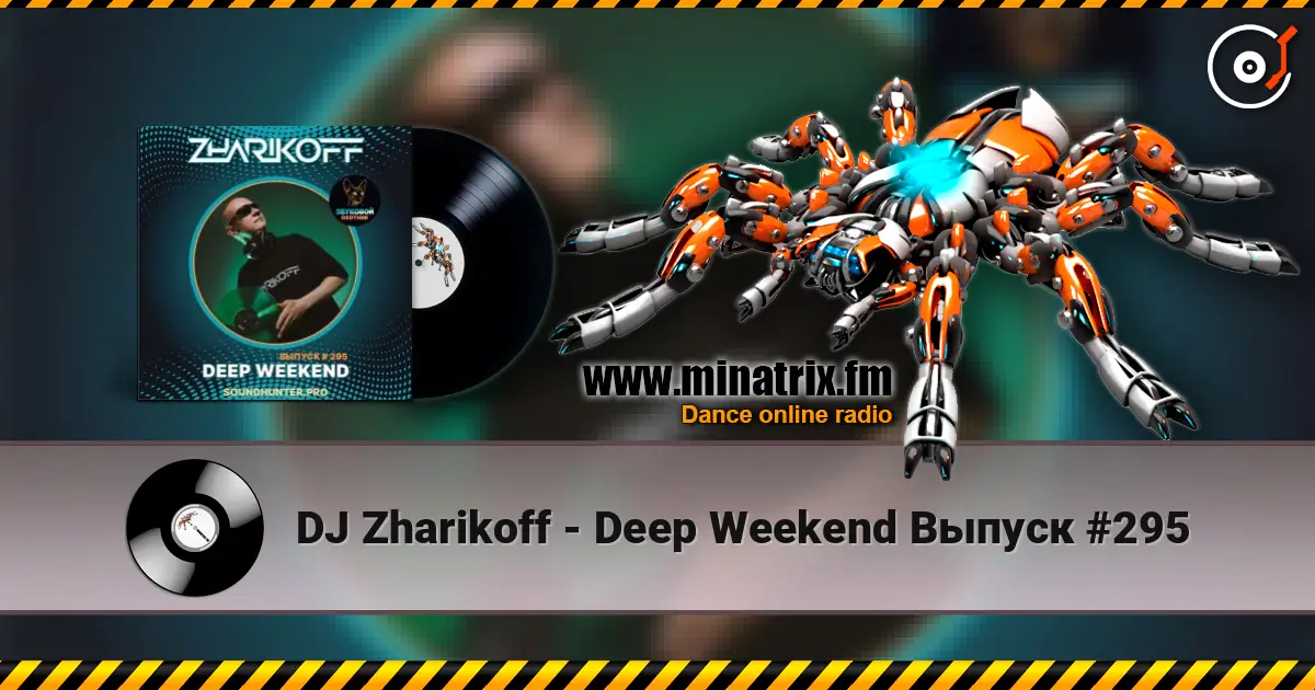 DJ Zharikoff - Deep Weekend Выпуск #295 escuchar online en alta calidad | Minatrix.FM