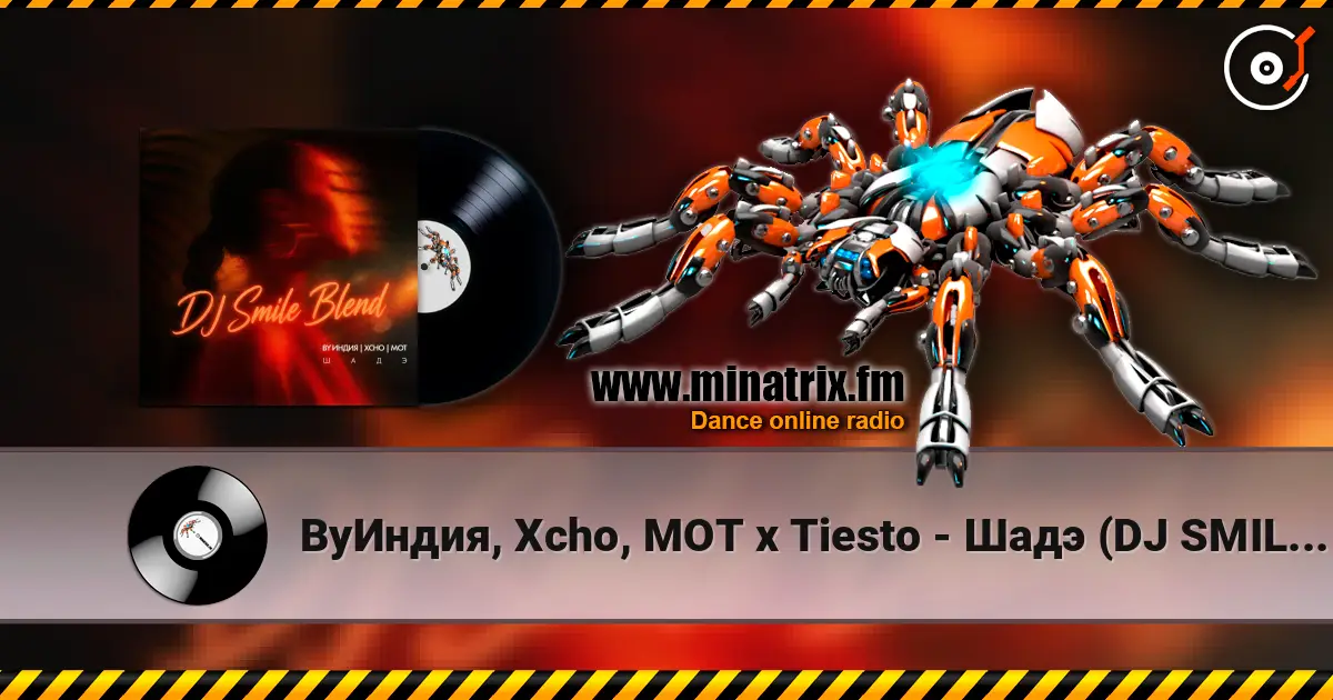ВуИндия, Xcho, MOT x Tiesto - Шадэ (DJ SMILE Radio Edit) escuchar online en alta calidad | Minatrix.FM