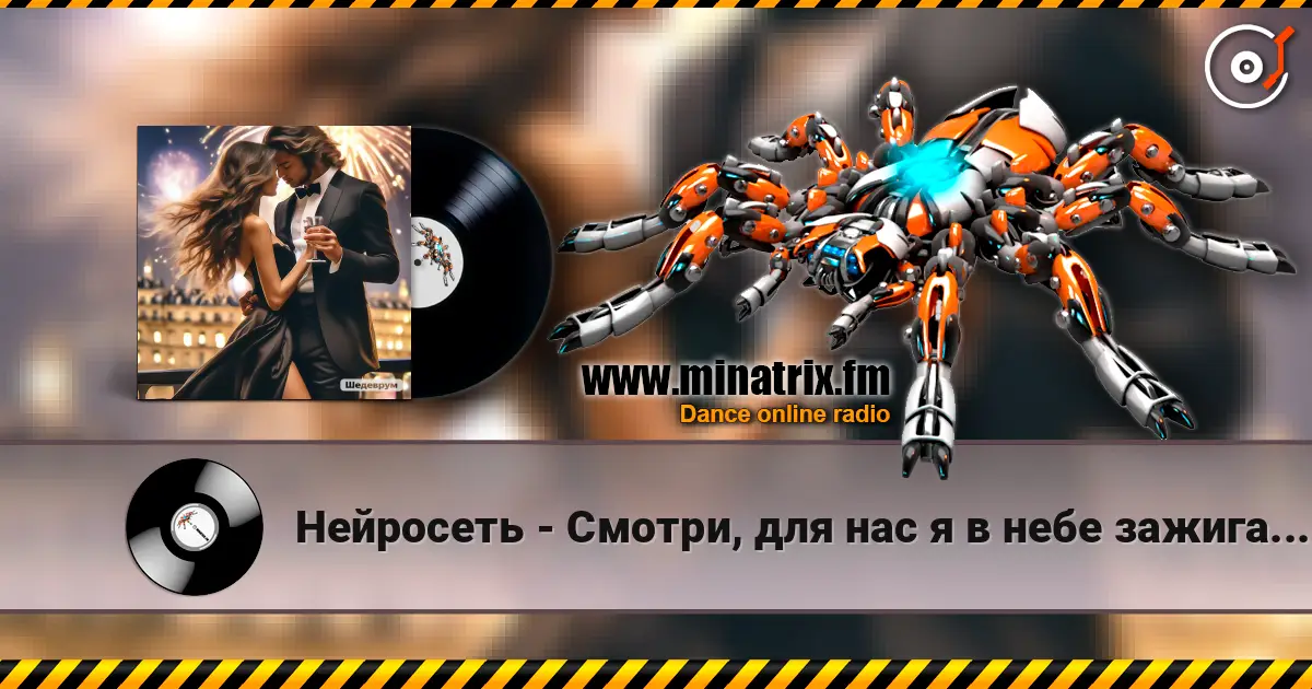 Нейросеть - Смотри, для нас я в небе зажигаю огни. Автор Смирнов Радион Михайлович escuchar online en alta calidad | Minatrix.FM