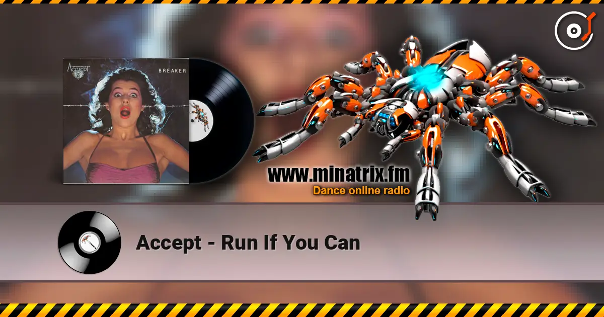 Accept - Run If You Can escuchar online en alta calidad | Minatrix.FM