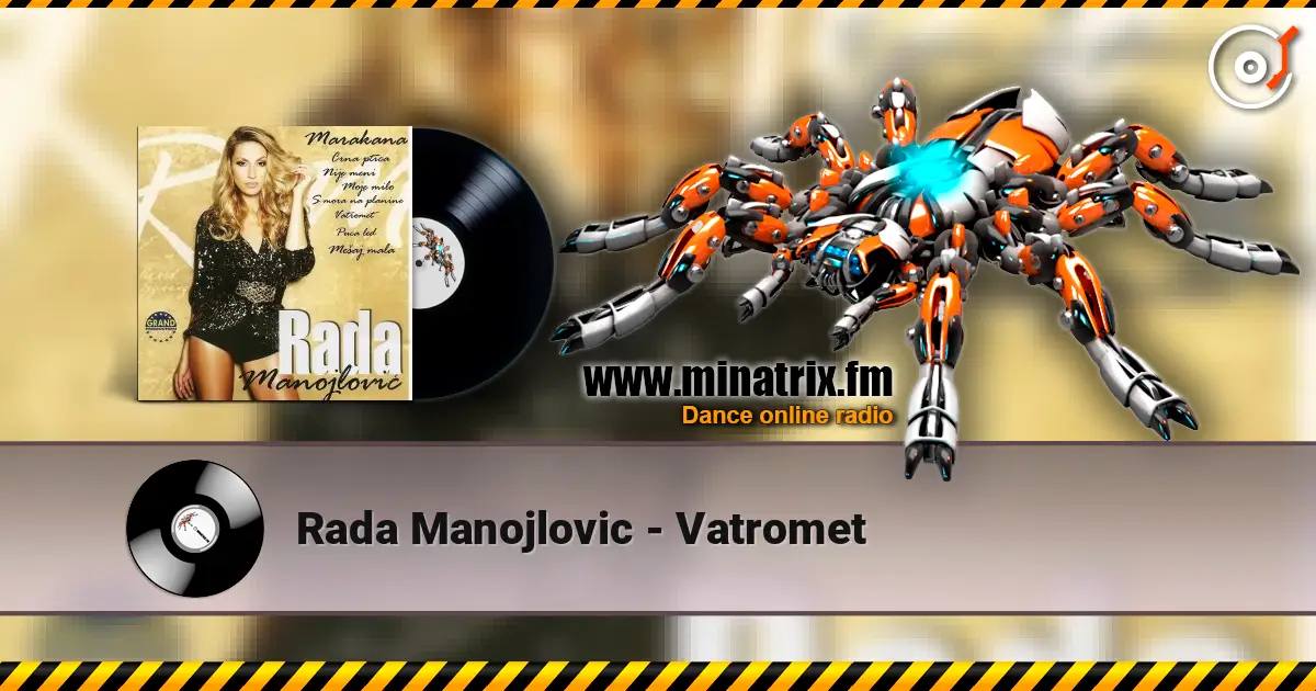 Rada Manojlovic - Vatromet listen online in high quality | Minatrix.FM
