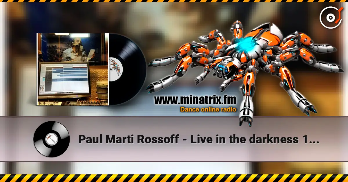 Paul Marti Rossoff - Live in the darkness 1985. Studio recorded 1997. Jazz orchestra overdubbin 2019. listen online in high quality | Minatrix.FM