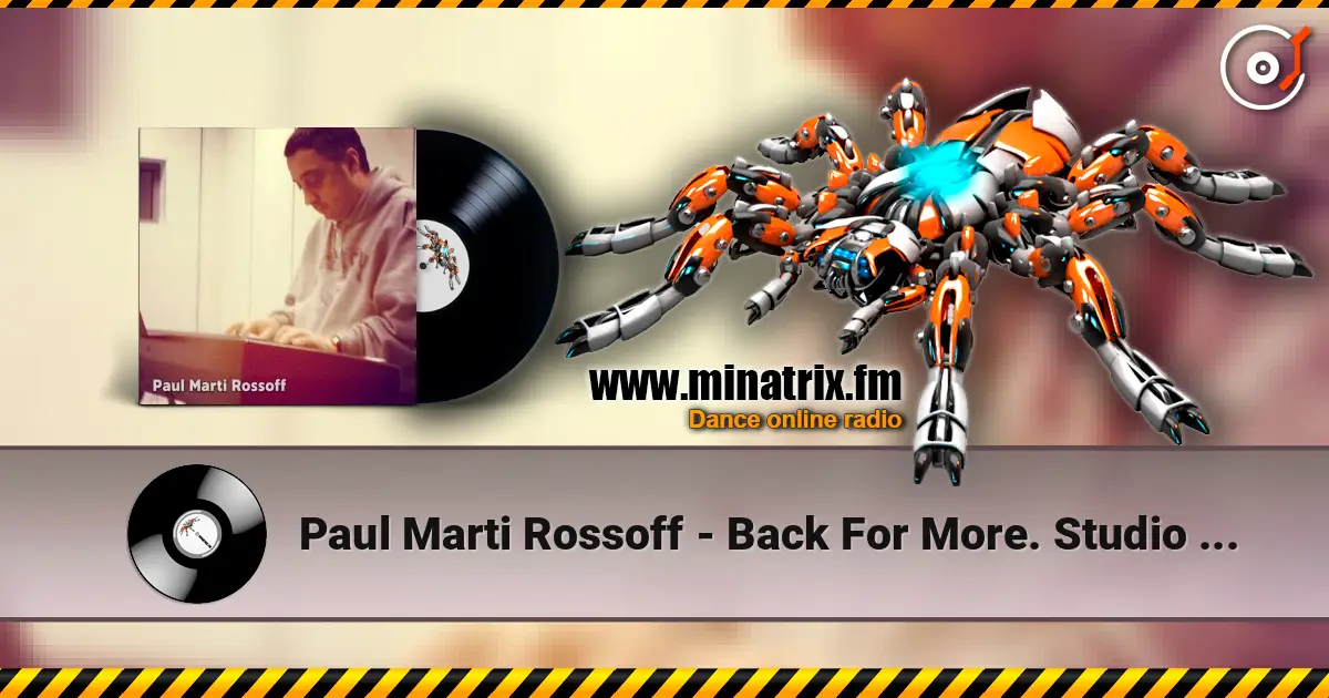 Paul Marti Rossoff - Back For More. Studio rehearsal scratch demo 1997 escuchar online en alta calidad | Minatrix.FM