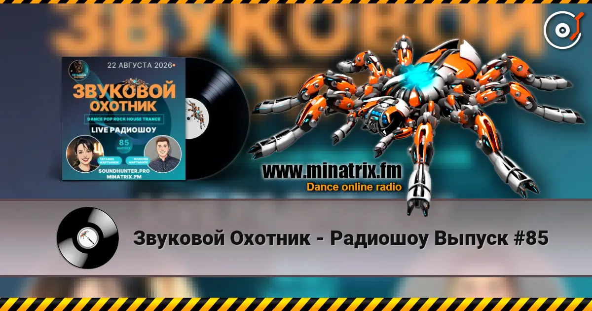Звуковой Охотник - Радиошоу Выпуск #85 escuchar online en alta calidad | Minatrix.FM
