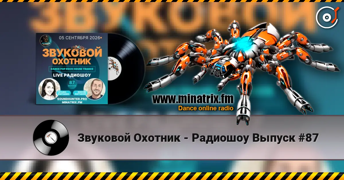 Звуковой Охотник - Радиошоу Выпуск #87 escuchar online en alta calidad | Minatrix.FM