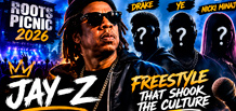 Jay-Z contraataca: su freestyle en Roots Picnic visto como un diss contra Drake, Ye y Nicki Minaj