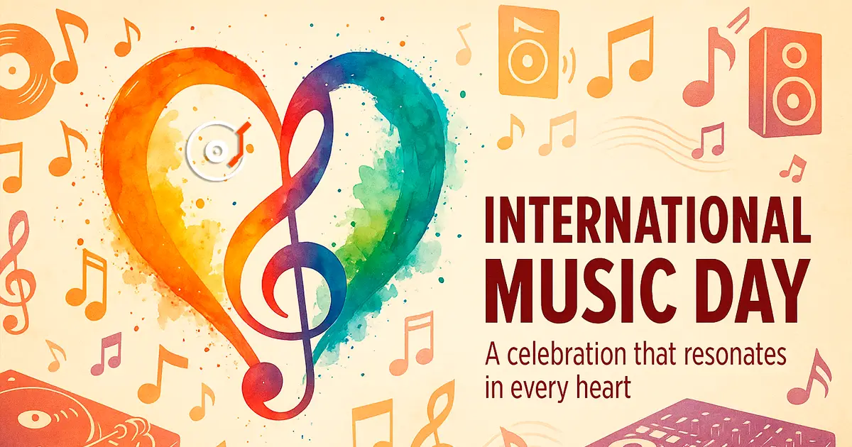 Día Internacional de la Música — una fiesta que suena en cada corazón