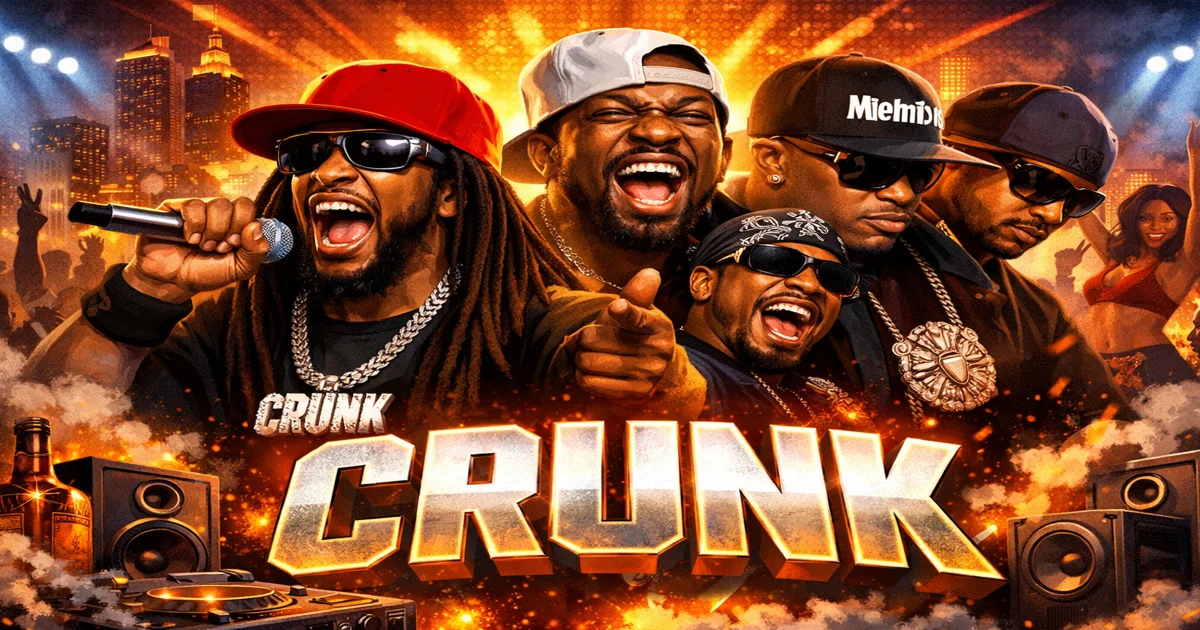 El género musical Crunk: historia, características e influencia en la cultura hip-hop